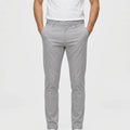 Men's Slim Fit Stretch Casual Pants — Lightweight Breathable Chino Trousers