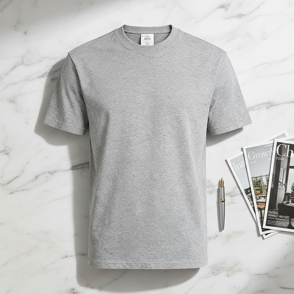 Men's Heavyweight Acid Wash Oversized T-Shirt — 180g Cotton